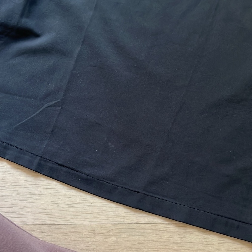 Wayre Seville Travel Dress Dark Gray Small Zippered Pockets Lightweight Airport - Picture 8 of 12